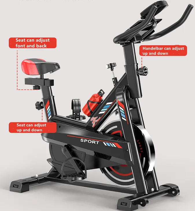 Cheap smart static indoor home fitness spinning bicycle magnetic resistance exercise spinning bike with blue tooth app