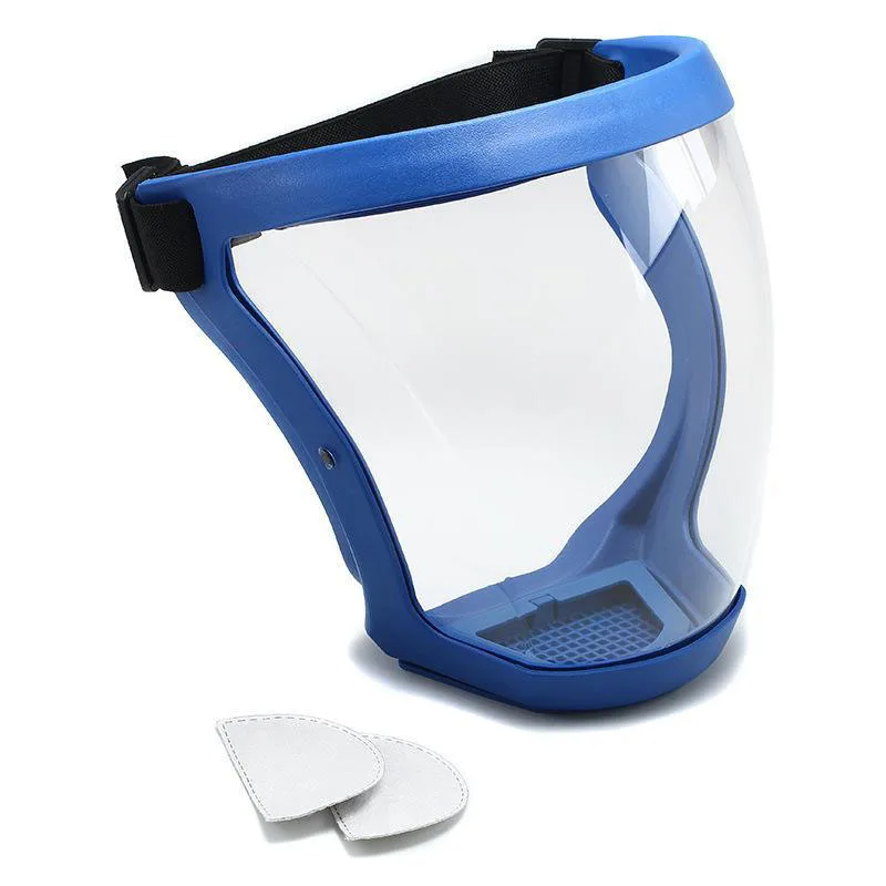 PC Proof Plastic Protective Clear Safety Protection Cover Anti-fog Full Face Shield