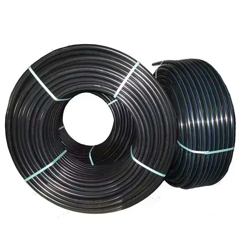 Durable PE100 HDPE drinking water transmission pipe 6mm SDR11 round head drain pipe  dn20  dn32 dn50  shengc