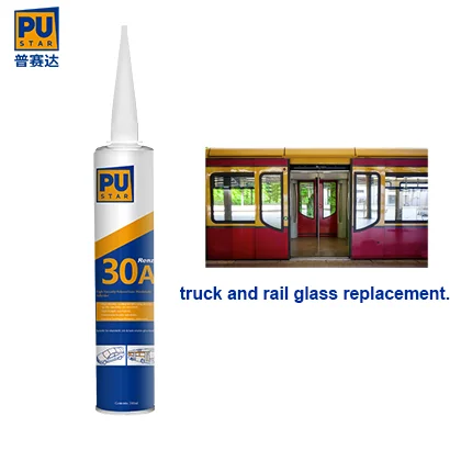 600ml Adhesive pu Sealant Silicone Adhesive high toughness Windshield Modified Silane Silicone Sealant Adhesives