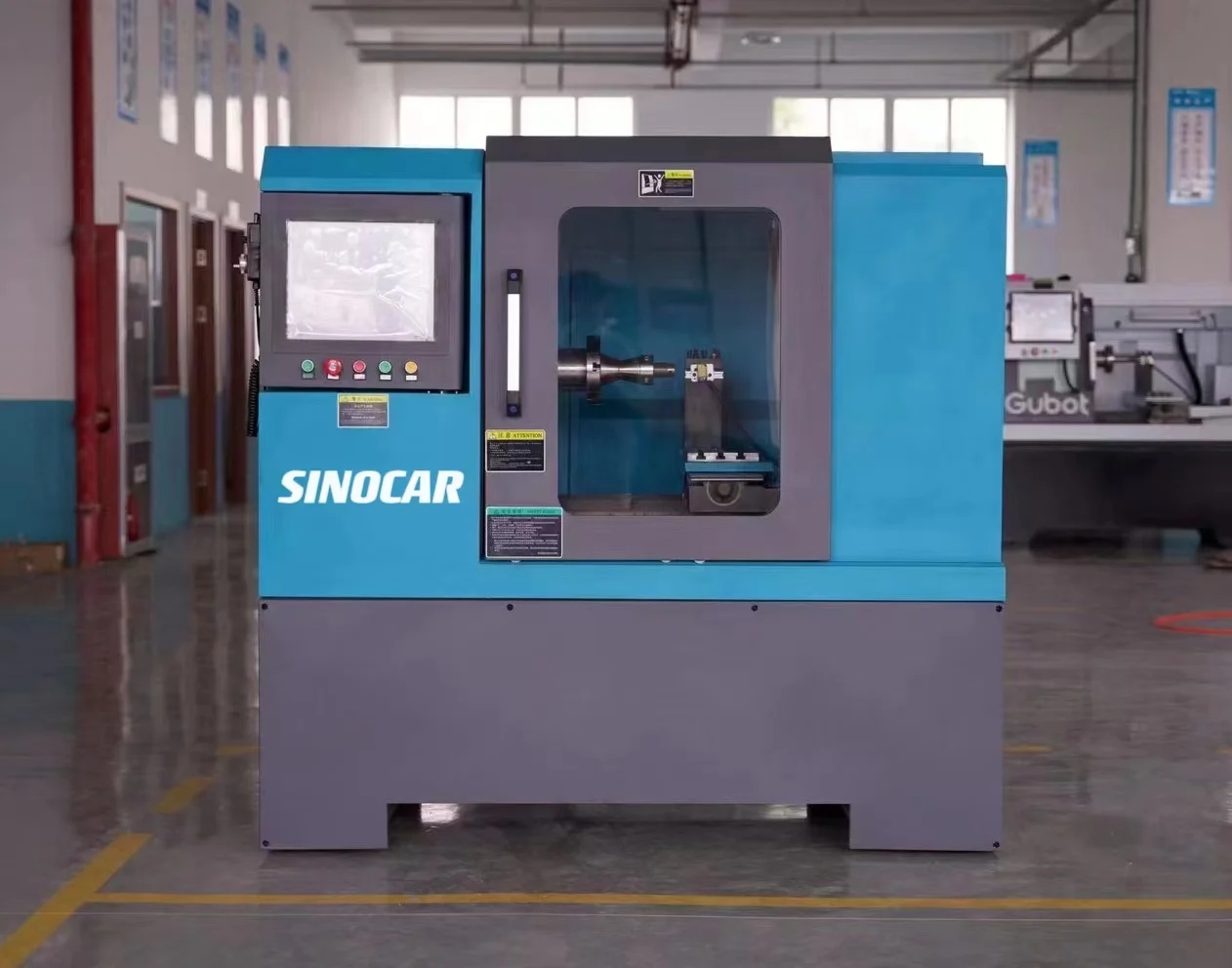 Max 24 inches Fully Automatic Car rim repair lathe CNC Alloy Wheel diamond cut machine