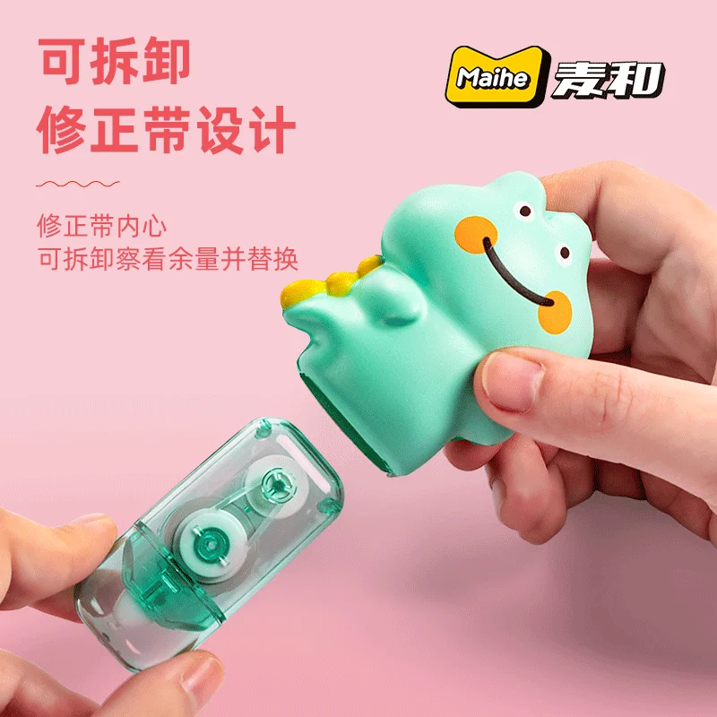 Maihe Cute Niko cat Stationery Correction Pen Manufacturer Correction Tape decompression  Adhesive amended tapes 6M for shopping
