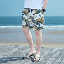 Swimming trunks for men summer cotton personalised beach pants board shorts mens