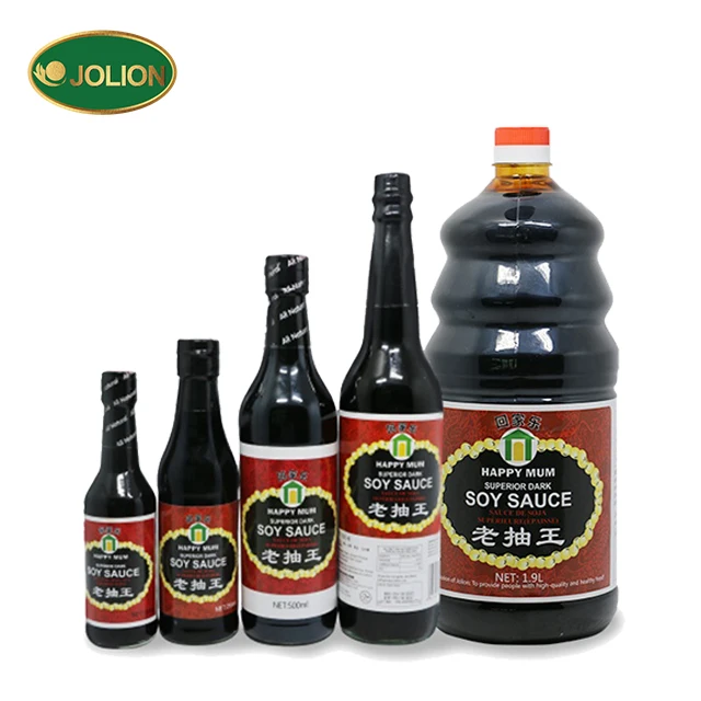 JOLION 5LBS Best Price Manufacturer Bulk Wholesale Natural Fermented msg free Dark Soy Sauce philippines