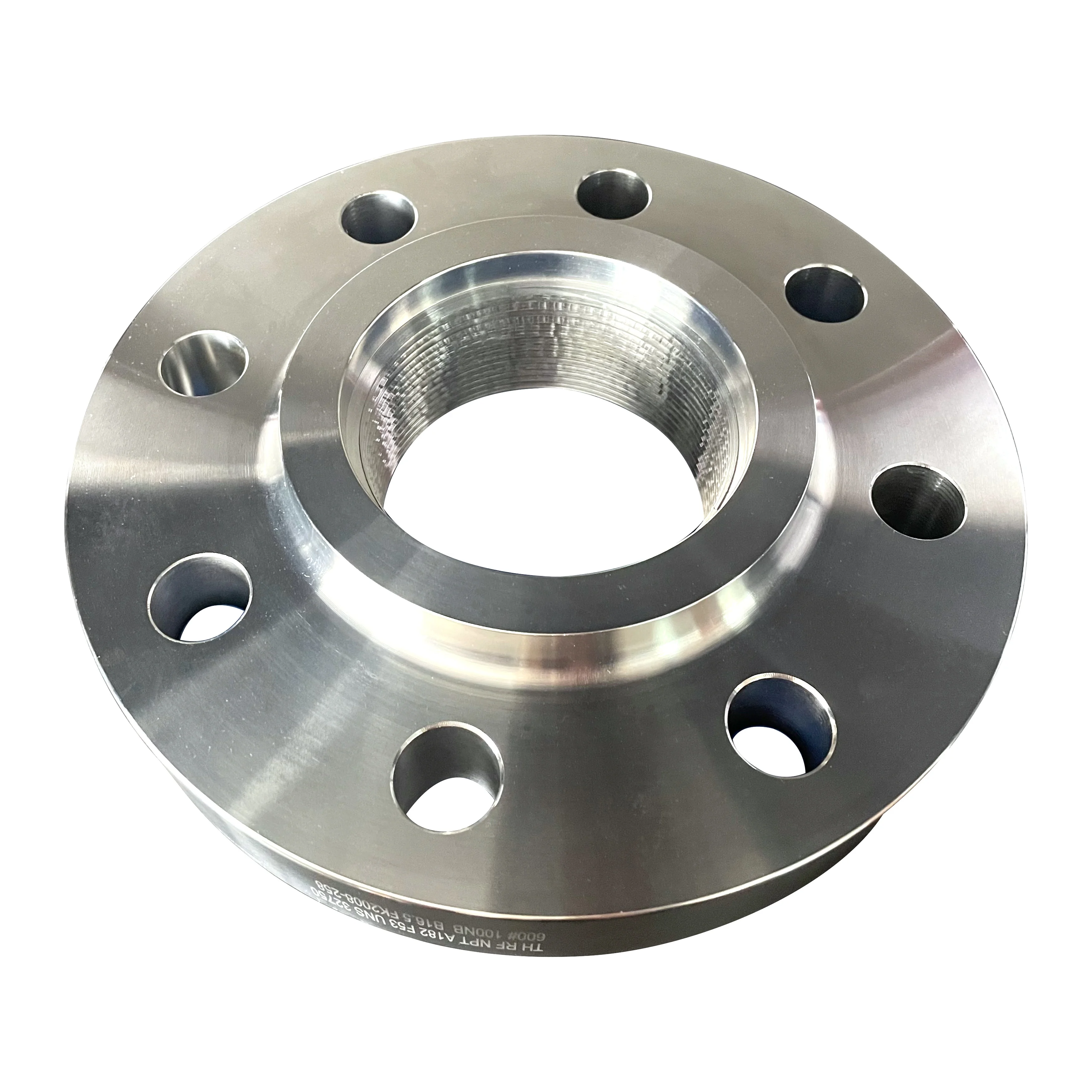 Customized Threaded RF NPT A182 B16.5 F53/F316/F304 100NB Forged Flanges