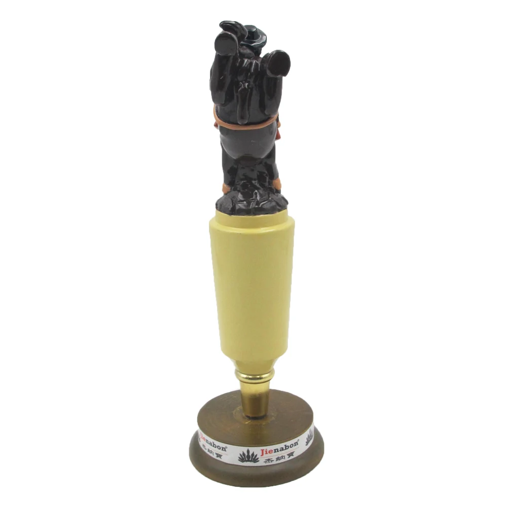DY-Th348  custom deisigning resin cowboy beer tap handles