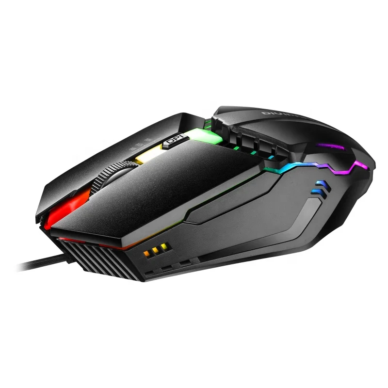  Пользовательский логотип RGB Проводная игровая