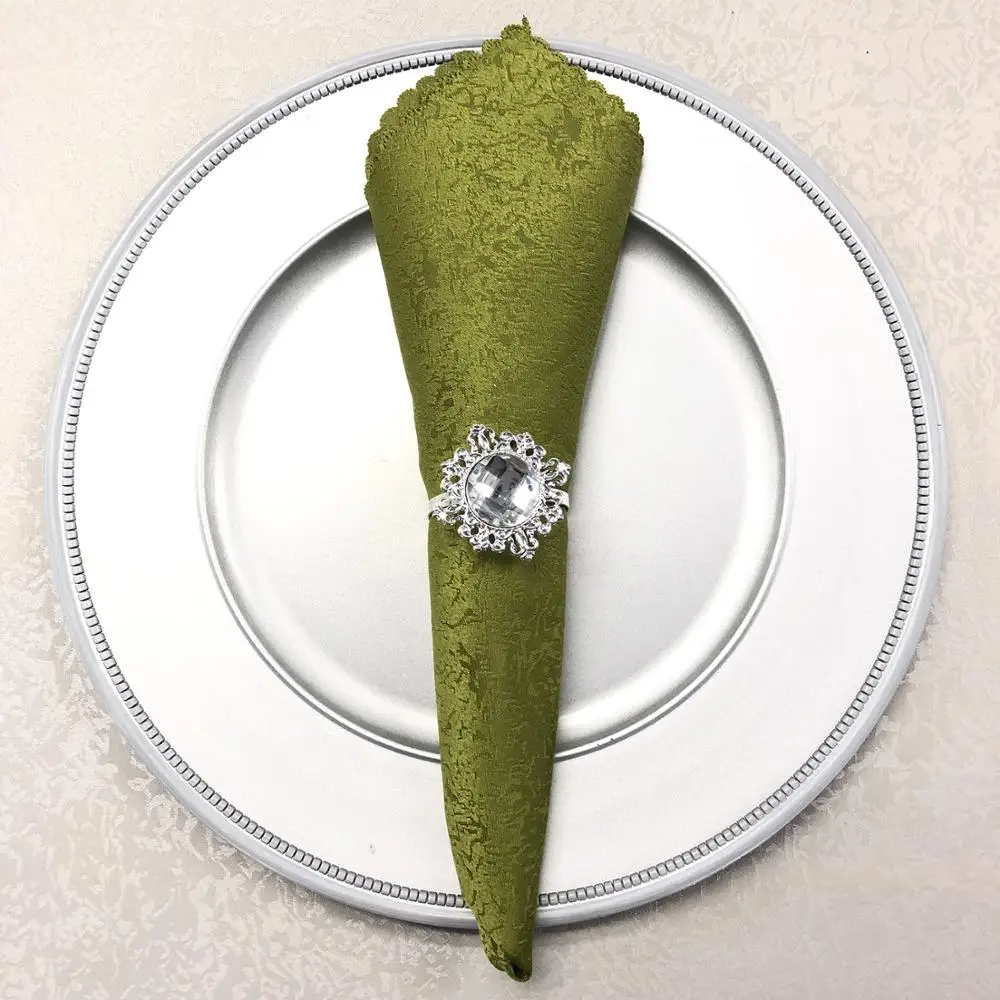 
Wholesale Napkins Hotel Jacquard Table Napkin Cloth Design For Restaurant 