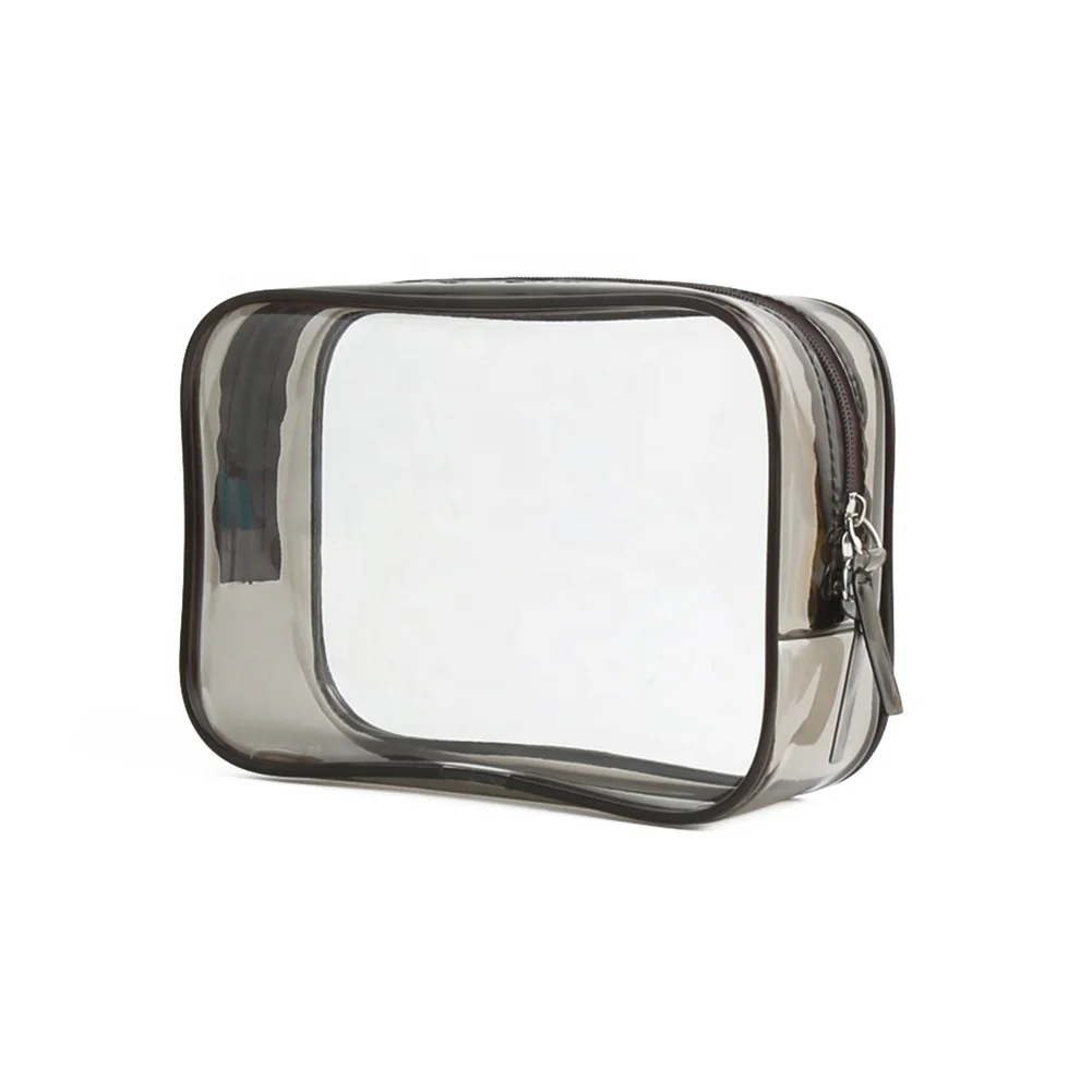 Makeup Bag Travel Train PVC Clear bag Professional Multifunctional 2 in 1 Customized Bag