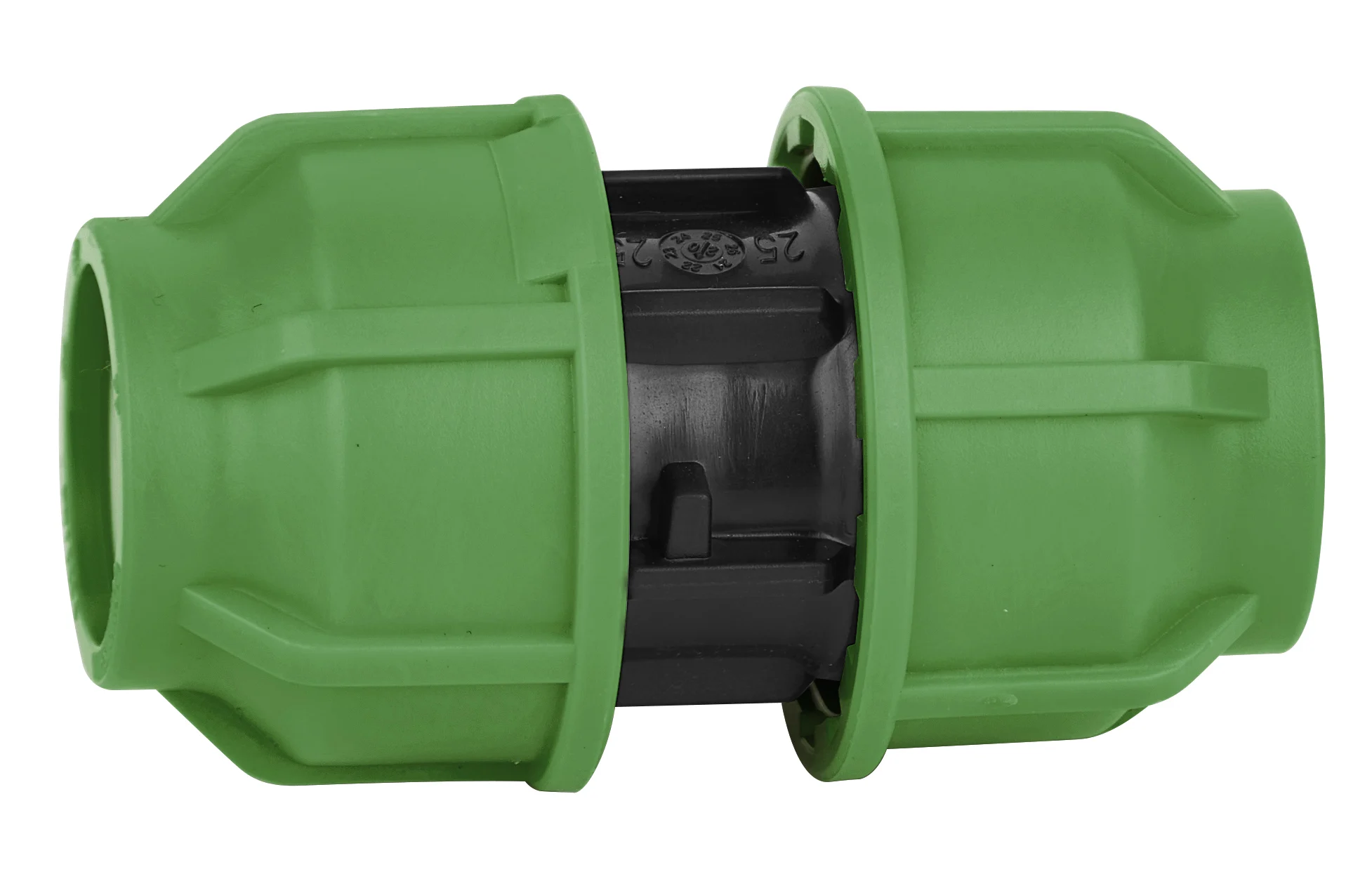 Water pipe connector PP compression fittings for irrigation systems HDPE quick fitting PP push fitting OEM great quality