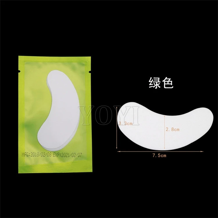 Hot Sale OEM ODM Hydrogel Lint Free Eyelash Gel Pads Eye Patch For Eyelash Extension For Beauty Salon SPA Academy