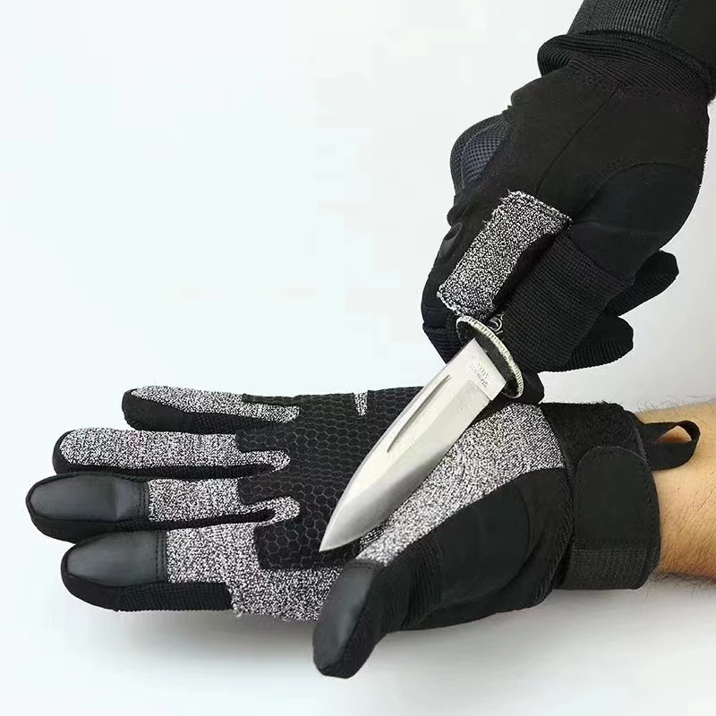 Tactical type  anti cut gloves anti cut resistant gloves safety gloves