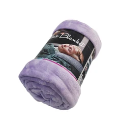 Promotion super soft stock flannel fleece blanket with cheapest price