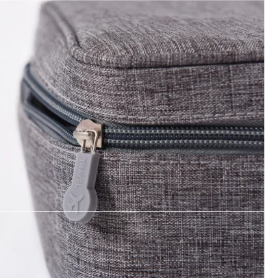 
Promotion Custom Double Layers Earphone Digital Devices Storage Holder Bag Electronics Accessories Carrying Bag For Travel Home 