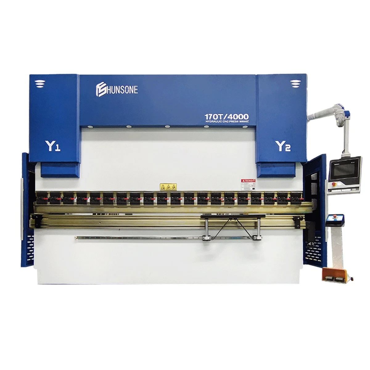 HUNSONE Hydraulic Sheet Metal Bending Fully Automatic Metal Folding Machine many models 40T of the Press Brake machines
