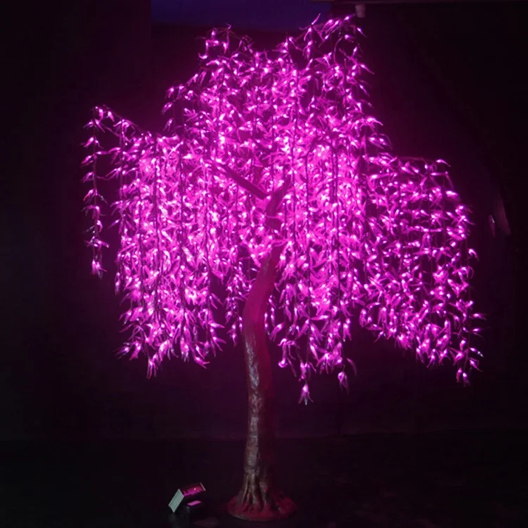 Wish Hot Sale Grape String Led Bulb Outdoor Supply Colorful Christmas Holiday Decoration Willow Tree Christmas Light