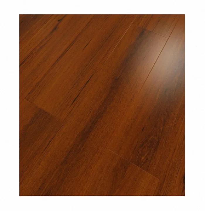 Luxury Style High-Density Gloss Laminated Wood Floor for Apartments Easy Click Installation AC5 Wear Resistant Modern Design