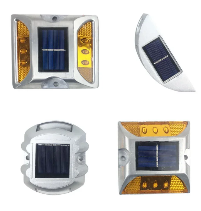 Solar Aluminum Road Stud Metal Reflectors Super Capacitor Road Stud