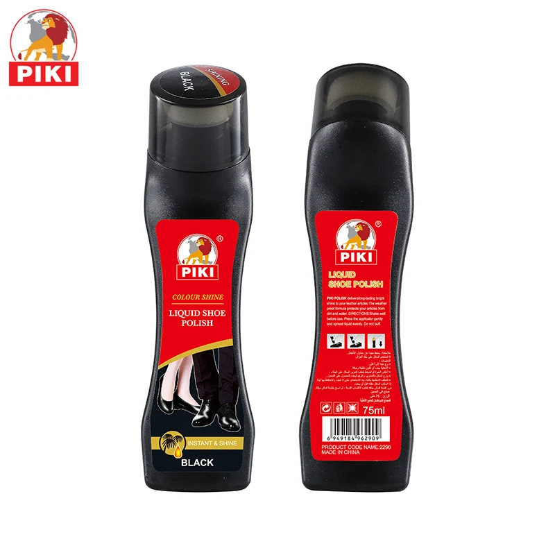 
Brand new technology PA-2290 50ml 75ml 100ml brown instant shine double bright liquid shoe polish 