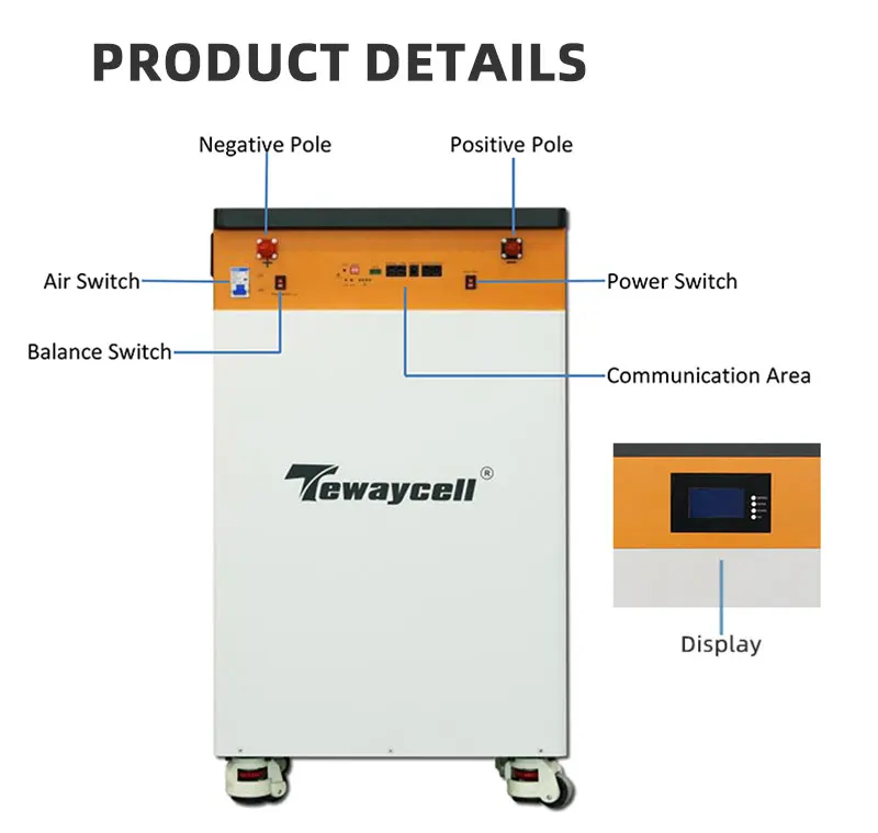 Tewaycell 48 Вольт 51 2 В 150ah 200ah 300ah 7.5kwh 10kwh 15kwh LiFePO4 литий-ионные аккумуляторы v батарея