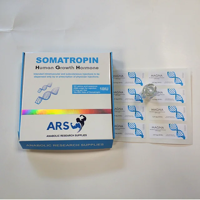 HXM Изготовление по индивидуальному заказу 2 мл x 10iu флакон H-G-H somatropina коробка упаковка этикеток со вставкой пластиковый лоток