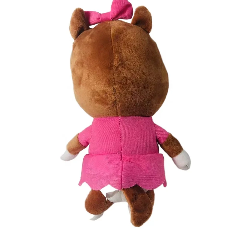 DIHAO 30cm Cartoon Wolfoo Plush Toys Cute Stuffed Animal Wolf Family Lucy Stuffed Doll Toy Gifts for Boys Girls