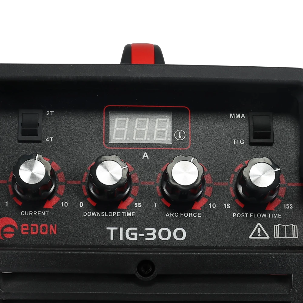 Эдон TIG-300 380v 3-фазовый MOS инвертор tig mma сварочный