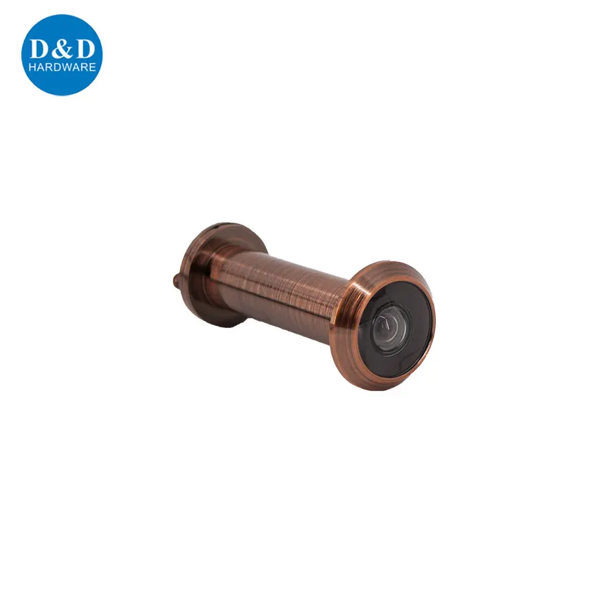 High Quality Zinc Alloy Antique Copper Wide Angle Hotel Door Eye Viewer Peephole Supplier
