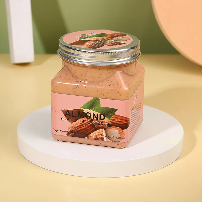 Wholesale Private Label Body Care Arabica Scrub Organic Nature bath Salt Exfoliating Gommage Pour Le Corps Fruit Body scrubs