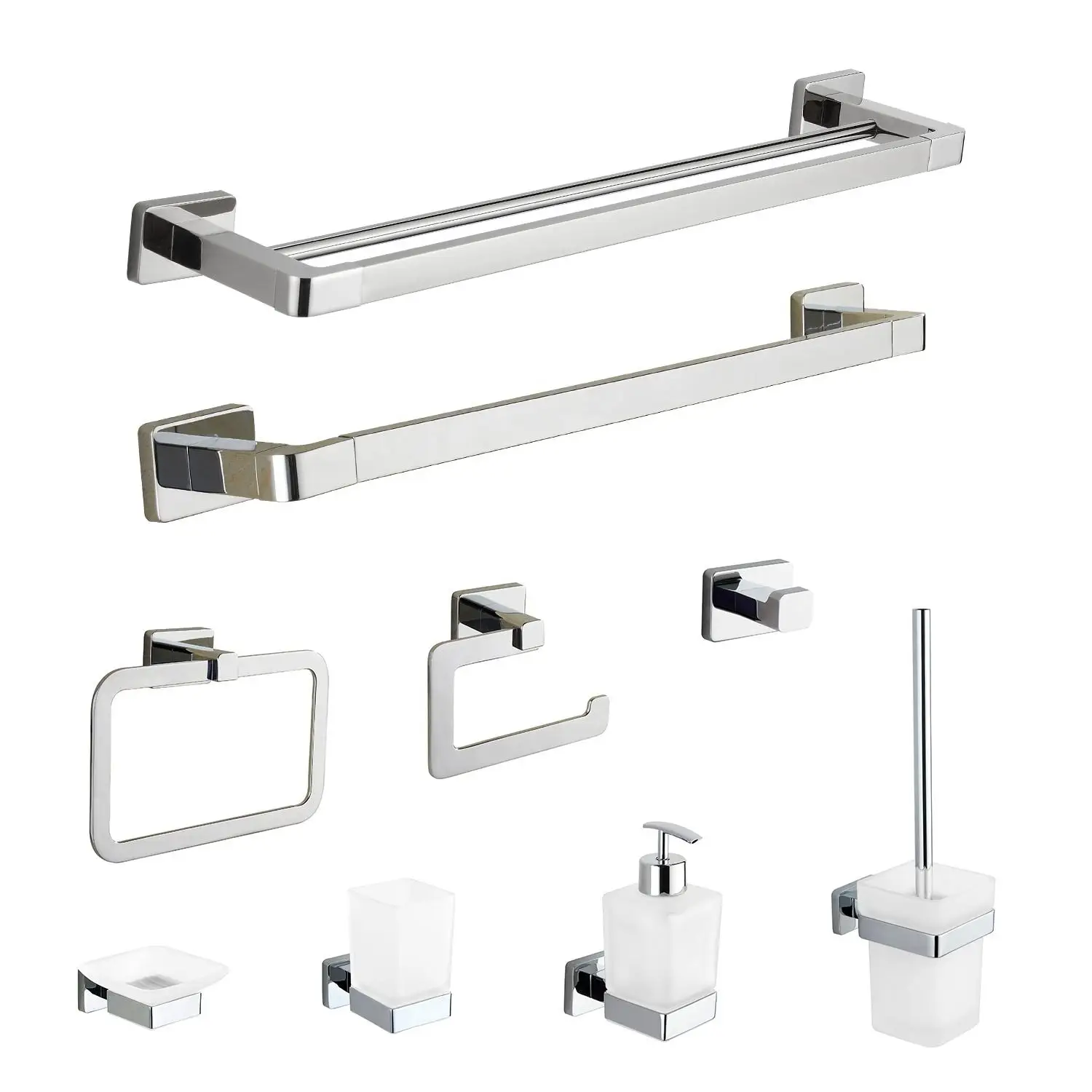 Customization Bathroom Accessory Fittings And Bathroom Accessories Hardware Set