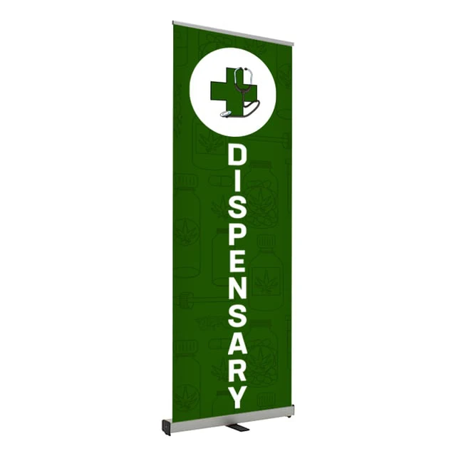 Custom print portable outdoor trade show exhibition banners and flags stand