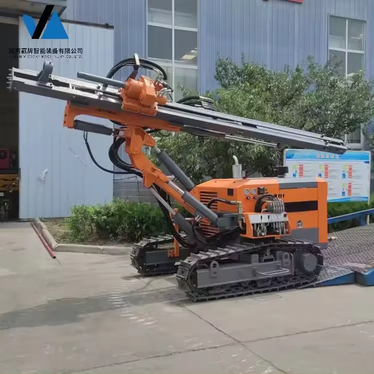 Steel Crawler DTH Mine Drilling Rig Borehole Drilling Machine Manufacturers
