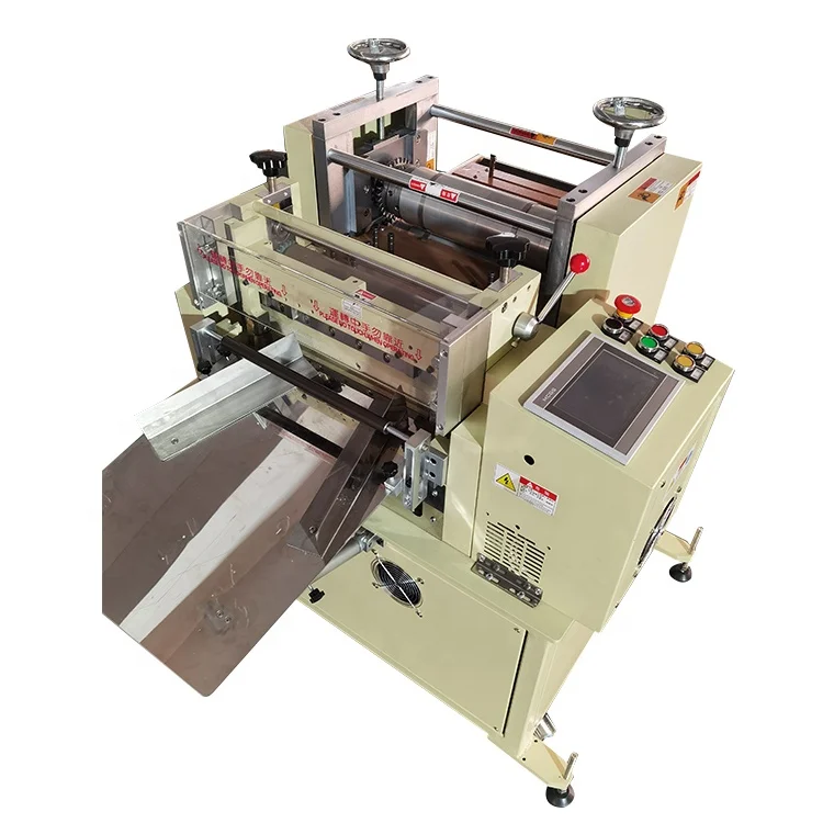 High Speed Computer Controlled Big Heavy Tape Cutter Hot&cold Textiles Belt Fabric Automatic Tape Cutting Machine
