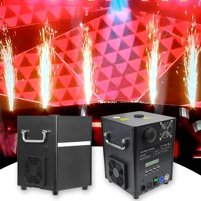 650W DMX remote cold sparkler fireworks machine wedding party cold spark machine