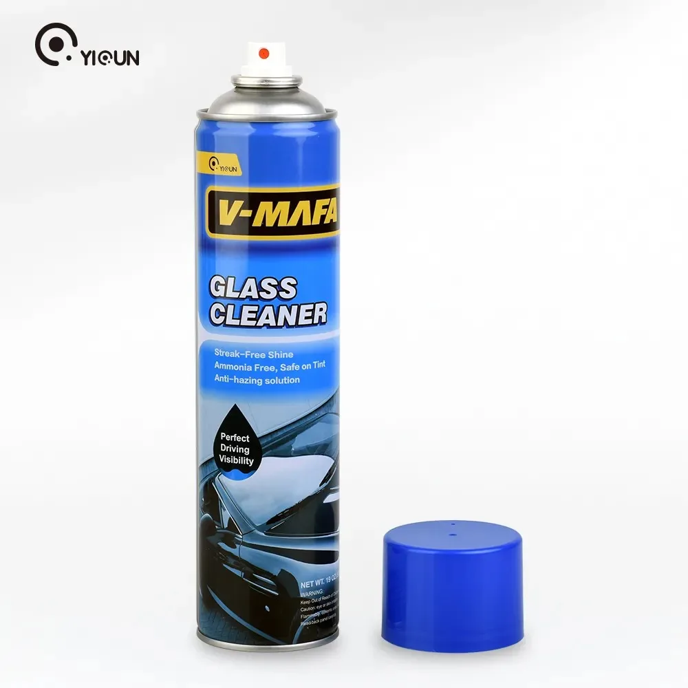 Ammonia-Free Streak-Free Foaming Action Glass Cleaner with Shine for Wall Cleaning