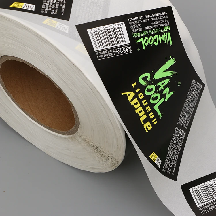 China Manufacturers High Quality Waterproof Custom Logo Vinyl Self Adhesive