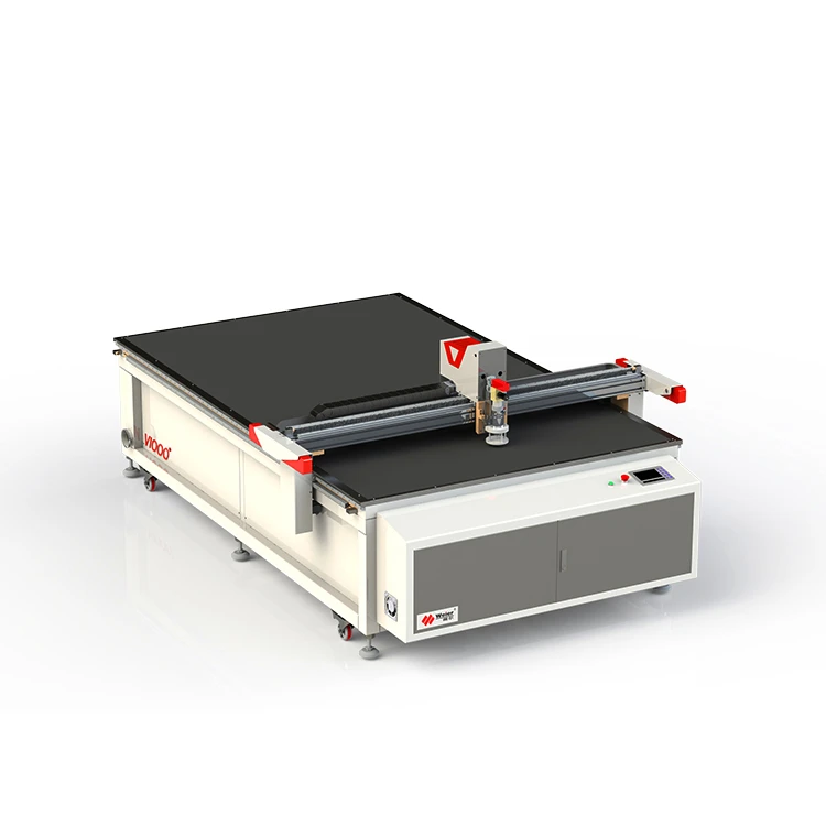 Weier  Factory Supply 1013 CNC Vibrating Knife Corrugated Cardboard Cutting Machine with Tilt  Cutter