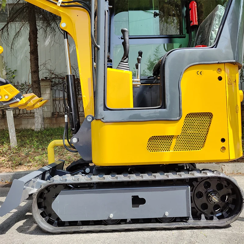 13 5 HP B & S газовый двигатель Гидравлический компактный экскаватор 1 тонный мини-экскаватор с дешевой ценой садовая машина