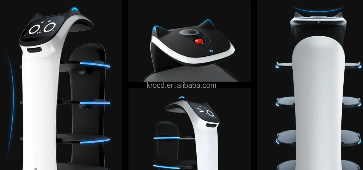 BellaBot Smart Waiter Robot A Smart  Food Delivery Robot Waiter Robot