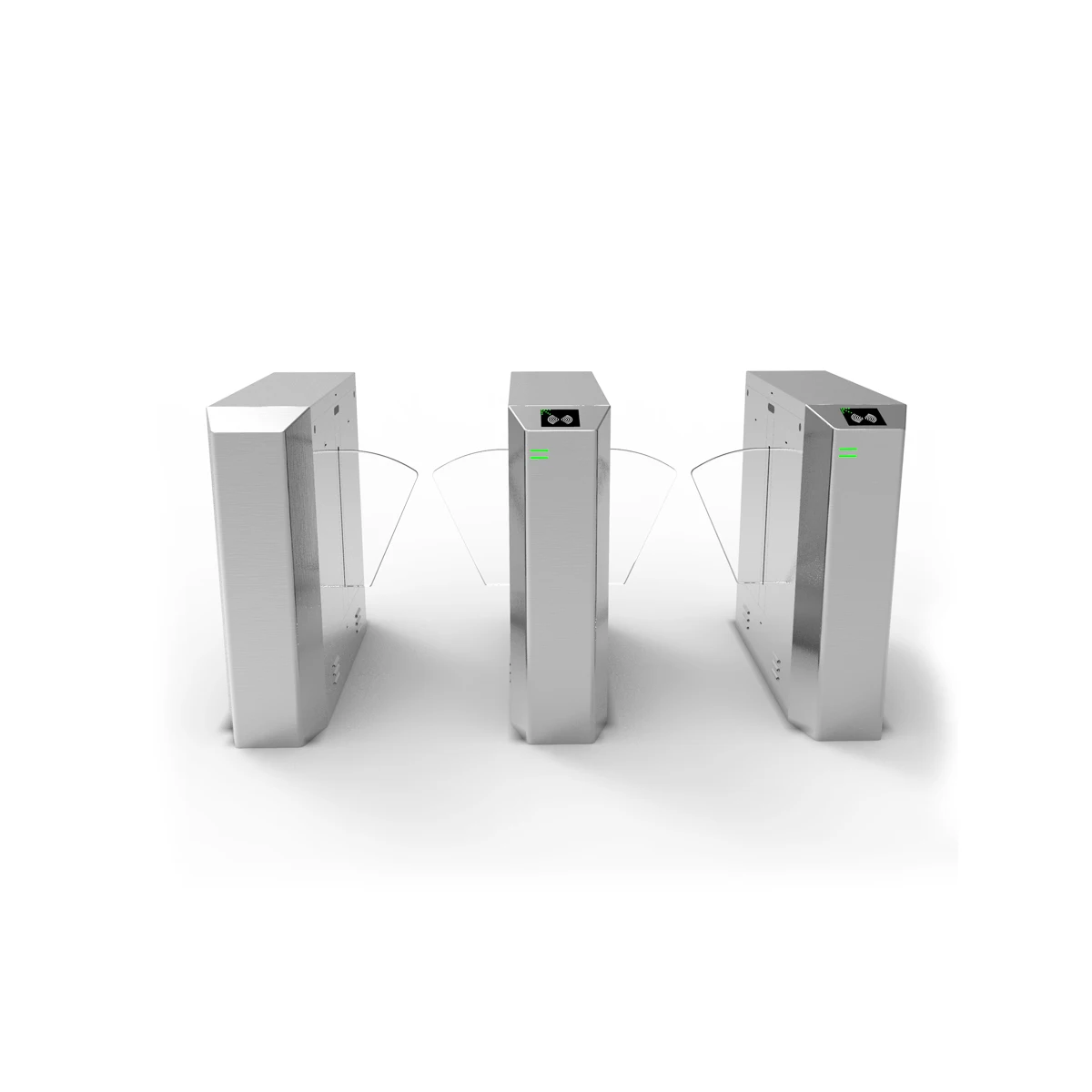 Facial Recognition Security Gate Face Scanner Access Control Flap Turnstile