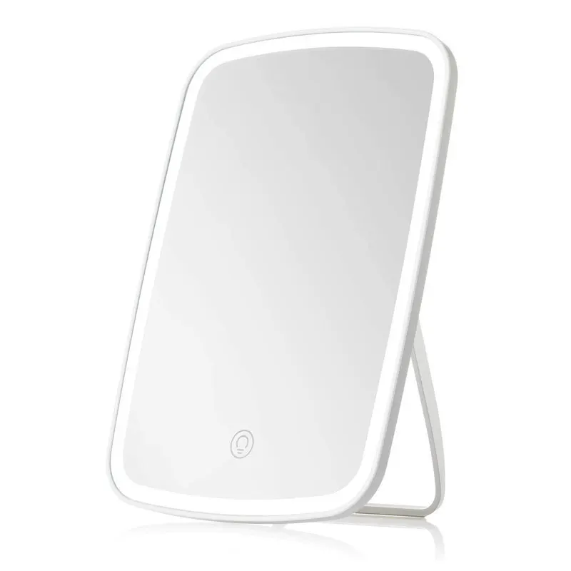 Новое настольное зеркало для макияжа со светодиодной подсветкой складное с