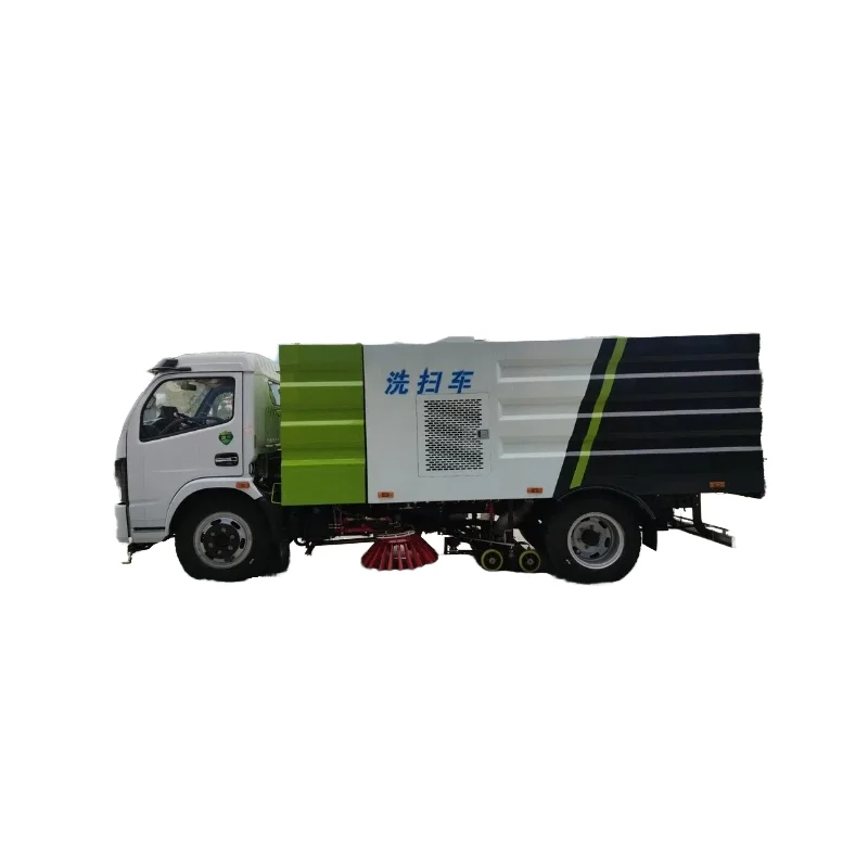 2024 New Process 4 cubic meters of water 5 cubic meters of garbage 3800mm wheelbase cleaning and sweeping vehicle