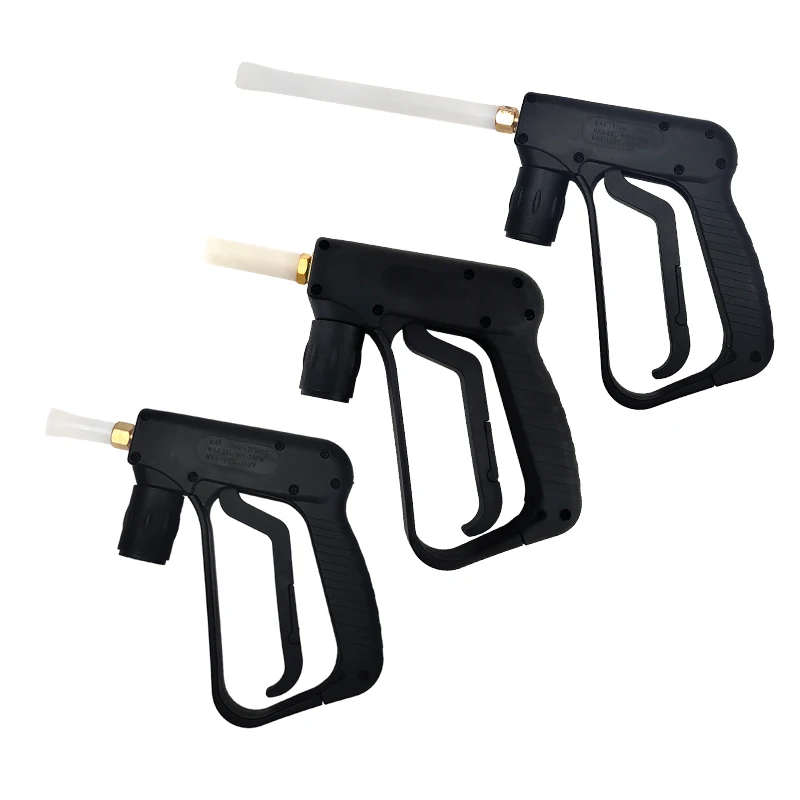 High pressure gun Car washer Steam gun for steam machine high temperature G 1/4' inlet thread max 150 centigrade