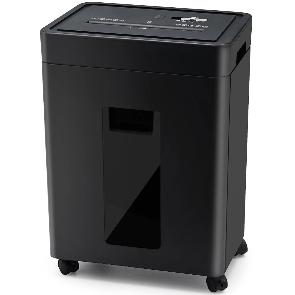 20L A4 paper shredder micro cut 2mm*12mm P5 Level 8 Sheets Applicable for small offices and homes for shredding bills and such