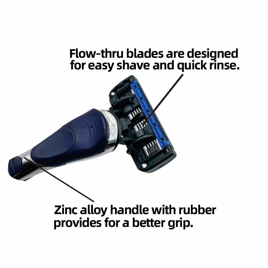 Бритва с пятью лезвиями для мужского удаления волос