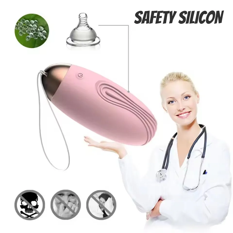 China adult sex toys factory cheap price remote control silicone vibrator woman vaginal G spot vibrating eggs