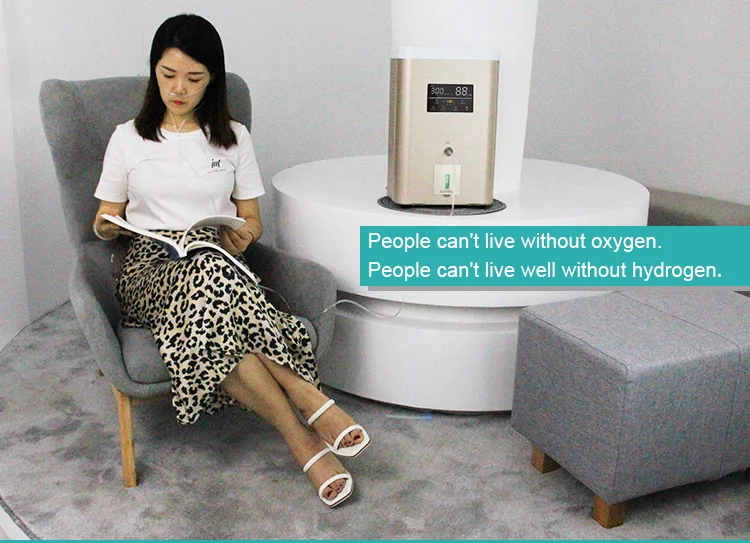 Wholesale rich hydrogen 1500ppb Japan alkaline hydrogen water filter oxygen hydrogen generator