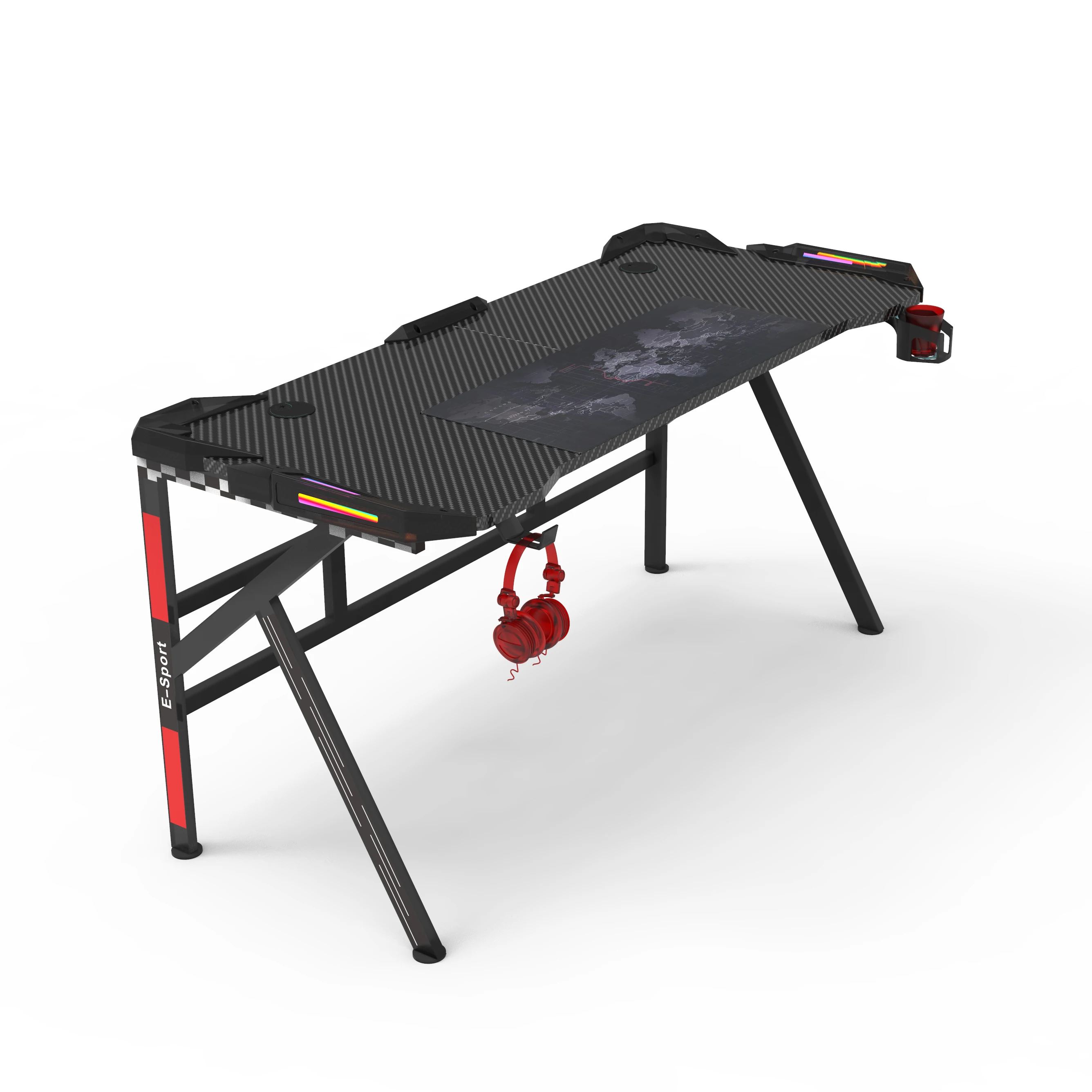 Дешевый оптовый игровой Настольный стол mesa gamer с высоким качеством на заказ