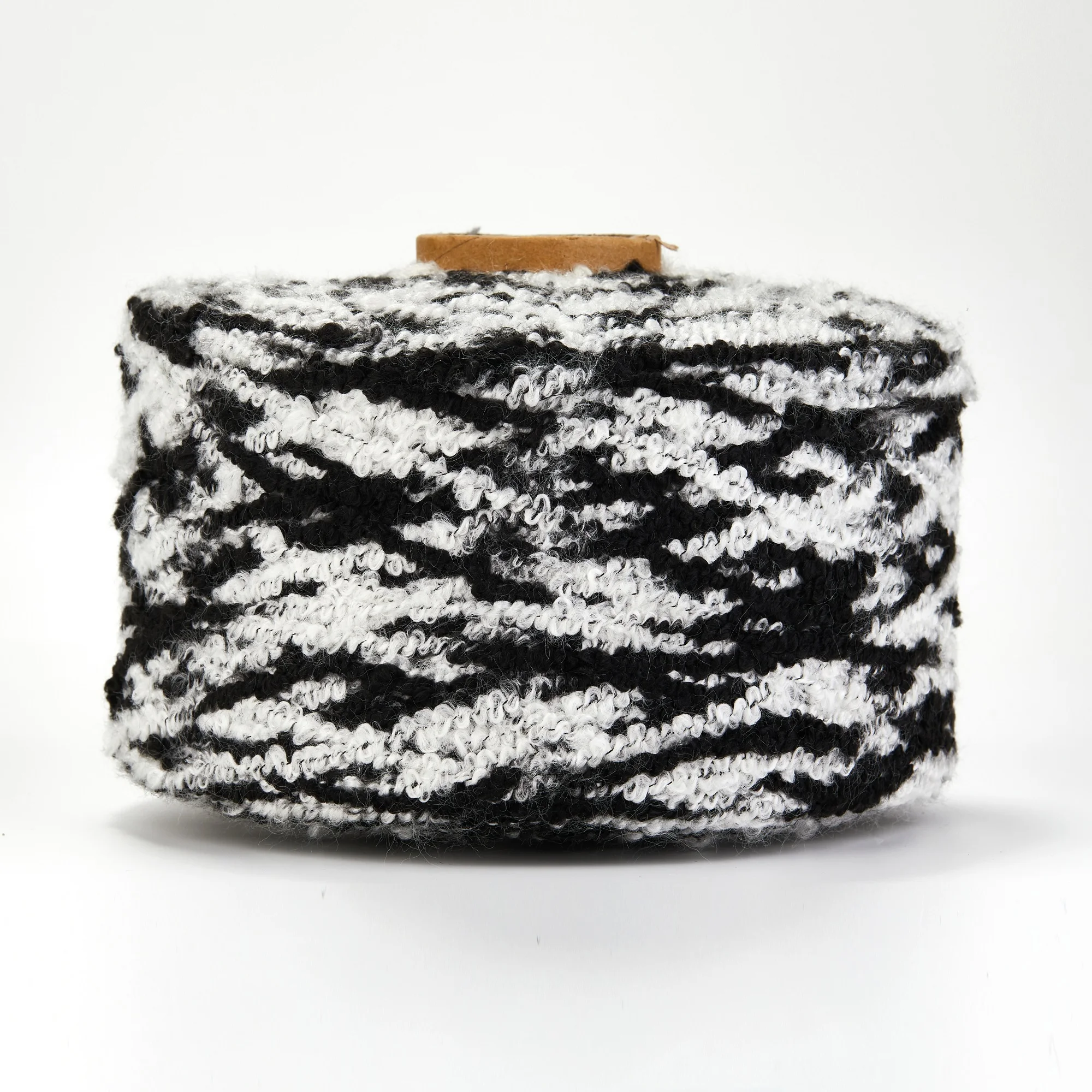 *RTS* 1Nm Loop Yarn 100% Polyester Loop Fancy Yarn Customized Color Fancy Yarn