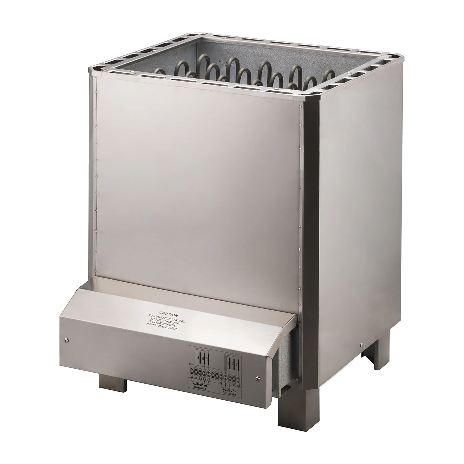 high quality SUS304 stainless steel jacket  electric heating sauna bath heater